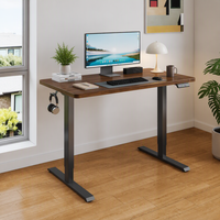 Cadre de bureau électrique réglable en hauteur à double moteur, 2 niveaux, sans plateau, pour bureau à domicile