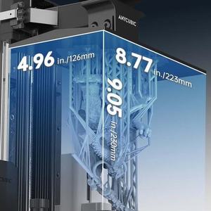 Anycubic Photon Mono M7 Pro HD 14K 2026 - Stampante 3D a Resina LCD Automatica con Doppio Estrusore, Area di Stampa Grande 223*126*230mm per Uso Dentale - Product Image 6