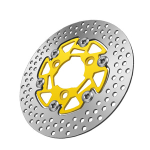 Disco de Freno Flotante de Aleación de Aluminio Modificado para Motocicleta, Seis Pernos de 20 mm, Accesorios de Pastillas de Freno de Dos Tonos, Modelo <span class=keywords><strong>11111</strong></span> - Product Image 1