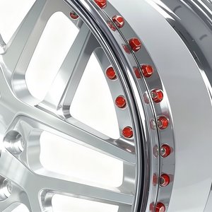 عجلات مصنوعة من قطعتين بتصميم مقعر عميق |   عجلات أداء متعددة الأذرع مخصصة لسيارات أودي R8 وكورفيت C8 ودودج تشارجر وايدبودي - Product Image 4