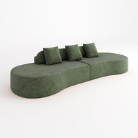 Sofá Cama de Tela Comprimida 2 en 1, Empacado al Vacío, Plegable Doble, Moderno y Minimalista, Juego de Muebles para Sala de Estar
