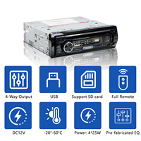 Lecteur DVD multimédia pour bus, autoradio FM/AM, lecteur vidéo et audio, lecteur DVD antichoc pour autocar