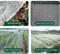 Filet de protection anti-insectes et anti-parasites en plastique HDPE pour arbres fruitiers de jardin, serres agricoles et fermes
