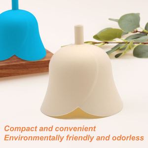 BPA <b>Free</b> Rose Shape Eco-Friendly Silicone Funnel Dishwasher Safe Light <b>Weight</b> Portable Food Grade Liquid Pouring Utensil Kitchen - Product Image 5