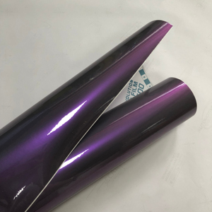 Film de protection de carrosserie gris violet foncé PET 2 mil, protection UV 99%, effet changeant de couleur, anti-rayures, sans bulles d'air pour LS 5 - Product Image 3
