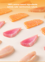 Friandises lyophilisées de qualité supérieure pour animaux de compagnie, riches en protéines, nutritives et délicieuses, fabriquées directement en usine, stimulent l'immunité des chats et des chiens