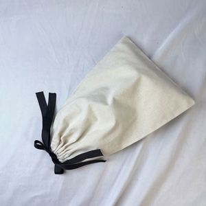 Eco-Friendly Biodegradable Organic Cotton <b>Drawstring</b> <b>Pouches</b> for Gift Use with Custom Logo - Product Image 1