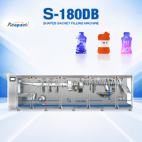 Machine d'emballage horizontale HFFS entièrement automatique pour le remplissage de sachets liquides de forme spéciale