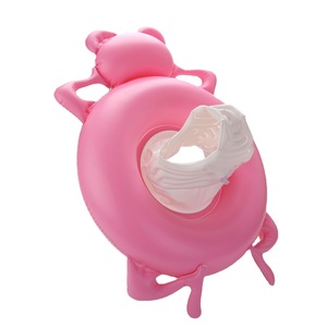 Frog Children's Swimming Ring 60cm With Handle Thickened PVC Infant Toddler Float - Product Image 4