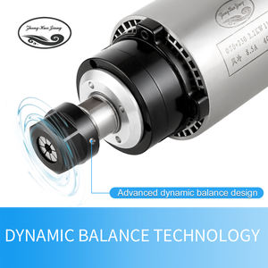 Oferta Especial: Motor de Husillo CNC Refrigerado por Aire Zhong Hua Jiang ER20 de 80mm y 2.2KW (110V/220V/380V) para Máquinas de Perforación y Grabado CNC - Product Image 3