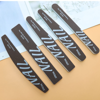 Lime à ongles professionnelle en éponge double face lavable pour modeler et polir