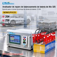 Heltec Dikirim Dari Brasil: Penyeimbang Baterai Otomotif 2-32S 25A Dengan Pengisi Daya 20A Terintegrasi Dan Aplikasi Untuk Ponsel.