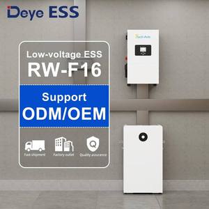 Batterie lithium Lifepo4 murale de 51,2 V 314 Ah, 16 kWh, système de stockage d'énergie résidentiel Powerwall, garantie 10 ans, deye RW-F16 - Product Image 5