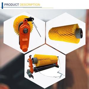 Fırça temizleyici konveyör bant temizleme sistemi fırça kemer temizleyici için desenli kemer - Product Image 2