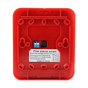 LS-104 Đèn Báo Động Báo Cháy Giá Xuất Xưởng Đèn Nháy Còi Báo Động LED Có Dây Nhấp Nháy Cho Bảng Điều Khiển Báo Động DC12V DC24V - Product Image 6