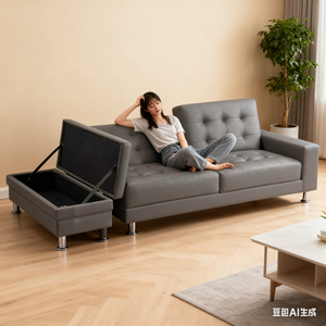 <span class=keywords><strong>Canapé</strong></span>-lit confortable de haute <span class=keywords><strong>qualité</strong></span> personnalisé pour le salon, <span class=keywords><strong>canapé</strong></span> <span class=keywords><strong>convertible</strong></span> pliable avec rangement 6709 - Product Image 4