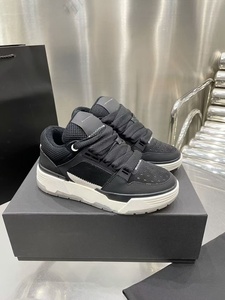 Factory direct sale of black minimalist stylish casual <b>shoes</b> with breathable thick sole and heightening feature for walking. - Product Image 2