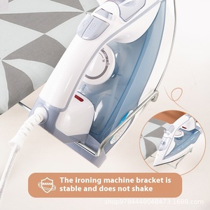 Plancha de Ropa Portátil Plegable de Plástico, Mini Plancha de Escritorio Multifuncional, Perchero para Ropa, Uso en Espacios Pequeños - Product Image 4