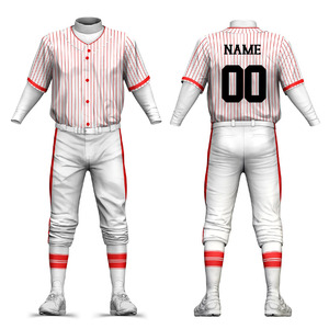 Uniforme de baseball d'équipe au design unique, de qualité supérieure, prix de gros, uniforme de baseball léger, produit très tendance, ensemble de baseball - Product Image 1