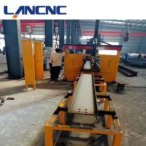 Máquinas de corte de metal de acero al carbono láser de fibra <span class=keywords><strong>3D</strong></span> Cnc de haz H de alimentación automática de alta calidad para acero estructural - Product Image 1