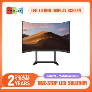 Hoogwaardige Ultradunne Hoge Helderheid Lcd Led Elektrische Lifting Touchscreen Animatie <span class=keywords><strong>2</strong></span> Jaar Garantie Voor Indoor Self-Service - Product Image 2