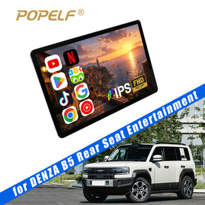 Monitor de Reposacabezas de 13.3 Pulgadas con Android 13.0 para Automóvil, WiFi de 8 Núcleos, BT, FM, Reproductor Multimedia de Video para Entretenimiento en el Asiento Trasero para BYD Denza - Product Image 1