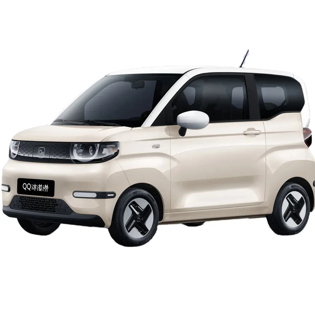 Chery QQ dondurma Mini araba 120km elektrikli araba yeni enerji araç