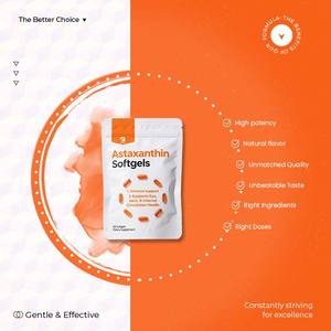 Astaxantina en Cápsulas Blandas, Venta Caliente, Apoya la Salud de los Ojos, las Articulaciones, la Circulación Interna y el Sistema Inmunitario, Suplemento Rico en Astaxantina - Product Image 4