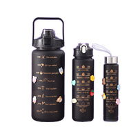 Tomatodos 2025 <strong>Best</strong> <strong>Selling</strong> Plastic <strong>Water</strong> <strong>Bottles</strong> 500ml 700ml 2000ml Set Custom Logo <strong>Motivational</strong> Camping Accessory