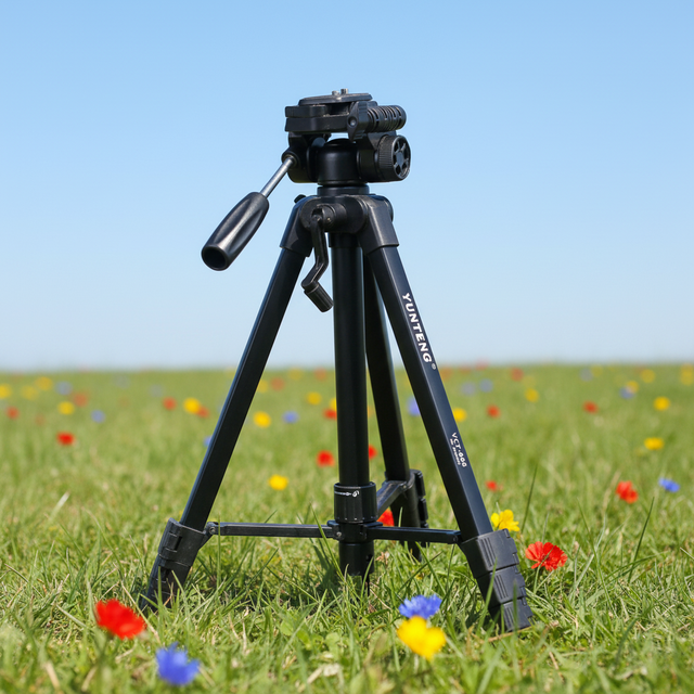 YUNTENG VCT-668 Professional Camera Tripod for Photography Made in Guangdong
