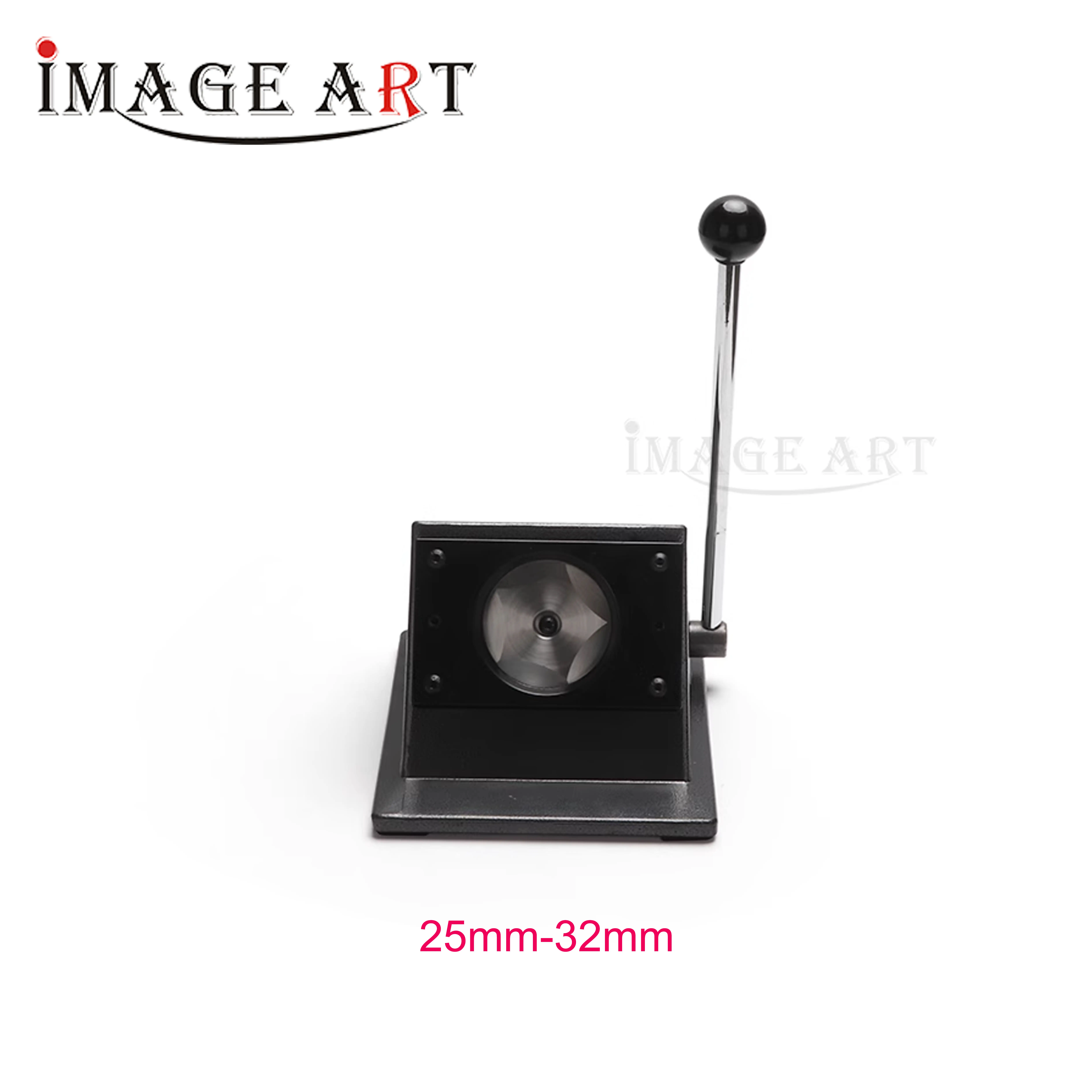 Cortador de papel con pasador de botón redondo para diámetro 25-35mm cortador circular máquina cortadora de insignias