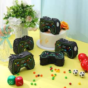 Piñata Decorativa Negra Pequeña para Fiesta de Cumpleaños, Piñatas de Videojuegos para Niños - Product Image 1