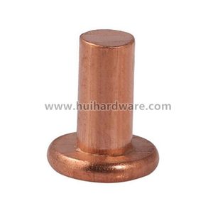 Remache de Cobre Sólido con Cabeza Plana - Product Image 4