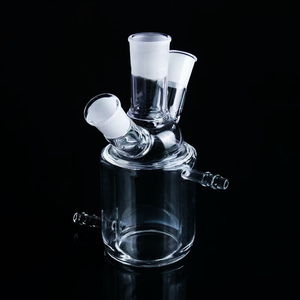 Lò phản ứng thạch anh chịu nhiệt độ cao lò phản ứng thủy tinh thạch anh trong một lớp kép cho phòng thí nghiệm - Product Image 6