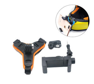 5 en 1 Kits <span class=keywords><strong>casque</strong></span> de moto support de menton rotatif sangle de téléphone portable <span class=keywords><strong>pour</strong></span> GoPro Hero 13 12 11 10 9 8 7 <span class=keywords><strong>6</strong></span> 5 4 3 - Product Image 2
