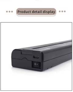 Máquina copiadora de tatuaje Bluetooth portátil A4 Mini impresora térmica rápida para la piel transferencia impresora de tatuaje de plantilla temporal - Product Image 6