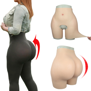 Faux fesses en silicone 2024, hanches volumineuses et taille moyenne, shapewear pour le contrôle du ventre, grande taille pour femmes - Product Image 2