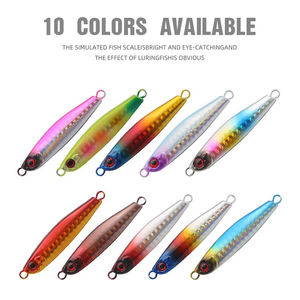 <span class=keywords><strong>Esca</strong></span> rigida <span class=keywords><strong>artificiale</strong></span> per <span class=keywords><strong>pesca</strong></span> all'ingrosso 40g 60g 80g giga in metallo <span class=keywords><strong>con</strong></span> gancio - Product Image 2