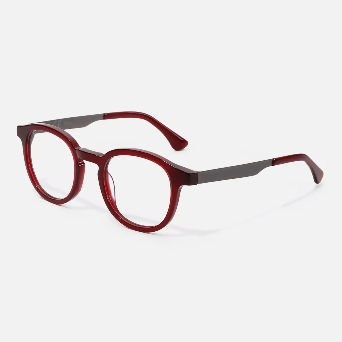 Prescription Ce Certified New Designer Specs Retro Square Optic Eye Glasses Women Men Acetate Spects Oversized Eyeglasses Frames