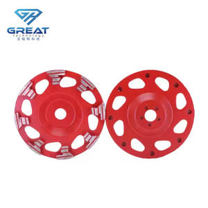 Disco Diamantato ad Alta Velocità da 125mm <span class=keywords><strong>per</strong></span> Levigatura Pavimenti in Calcestruzzo, Disco Abrasivo Personalizzabile OEM - Product Image 4