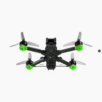 Kit FPV complet F5 V3 avec caméra intégrée, GPS, cadre léger, double cadre convertible, haute vitesse, freestyle, système O4 quad