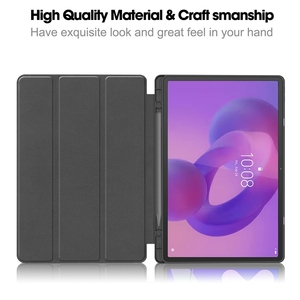 Vente en gros de housse de protection en cuir PU TPU avec fentes pour stylos étui pour <span class=keywords><strong>Lenovo</strong></span> Idea Tab Pro 12.7 2025 - Product Image 2