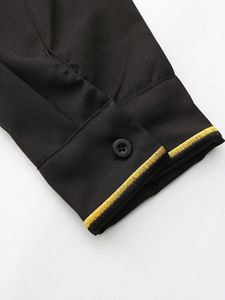 CCY 2026 Qamis <span class=keywords><strong>Homme</strong></span> Arabe Saoudien <span class=keywords><strong>Noir</strong></span> Brodé, Kaftan Islamique, Jubba Musulmane, Thobe, Abaya, Qamees à Manches Longues - Product Image 3