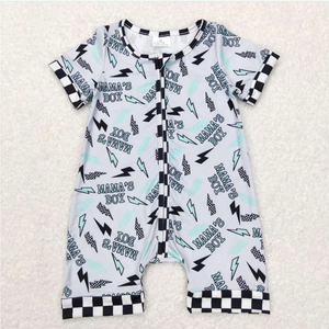 Mono con cremallera estilo western para niños y niñas de la marca Sibling Mama's Boys Girls Lightnings - Product Image 3