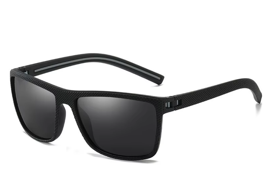 Black frame gray flakes