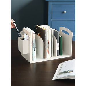 Organizador de Escritorio Minimalista Blanco, Caja de Almacenamiento Rectangular para Oficina, Dormitorio, Sala de Estar - Product Image 2