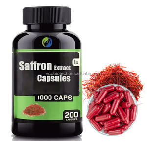 Ausreson Saffraan Extract Capsules Kruidensupplementen Veganistische Saffraan Extract Pillen Saffraan Capsules - Product Image 1
