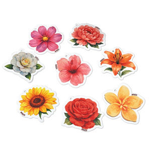 Cross Border Printed Wood Pulp Cotton Dishwashing Sponge <b>Compressed</b> Rectangle Kitchen Cleaning - Product Image 2