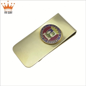 Billetera de latón personalizada, clip de metal con insignia esmaltada, pin - Product Image 2
