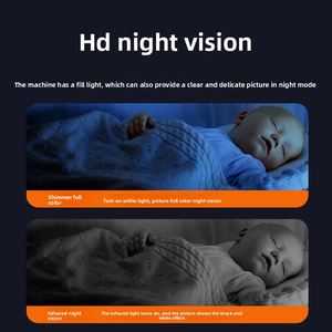 Ống kính kép thông minh 360 độ CMOS cảm biến an ninh di động giám sát từ xa <span class=keywords><strong>Camera</strong></span> nhà cho vật nuôi/bé - Product Image 5